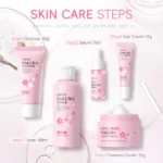 LAIKOU Sakura Kit Skin Care Sets Moisturizing and Reducing Fine Lines - Image 5